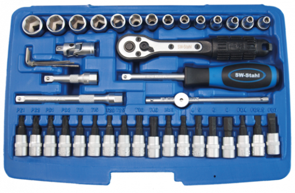 Industrie Steckschlüsselsatz 1/4 Zoll (41-teilig)