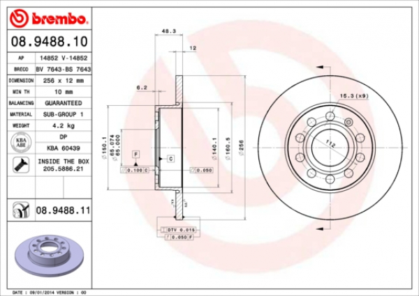 brembo bremsscheiben