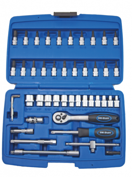 Industrie Steckschlüsselsatz 1/4 Zoll (46-teilig)