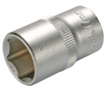 Steckschlüsseleinsatz, 1/4 Zoll, Sechskant 13mm